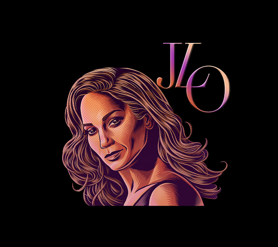Jennifer Lopez Aka Digital Art By Indira Anya Fine Art America 