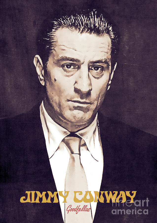 Jimmy Conway Goodfellas Classic Painting Digital Art by Enea Kelo ...