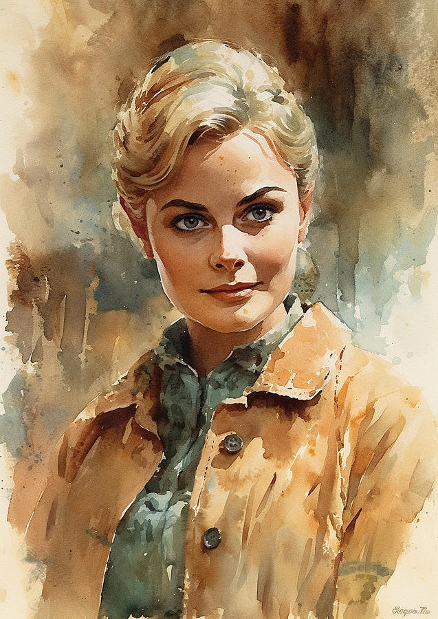 Joanne Woodward #3 Digital Art by Dieu Vuong Kha - Fine Art America