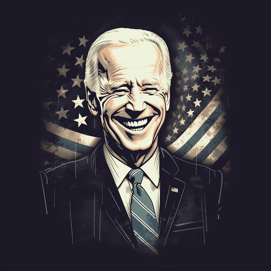 Joe Biden Digital Art by Igor Zeiger - Fine Art America