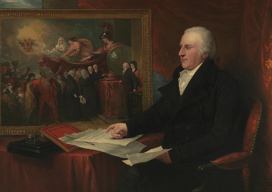 John Eardley Wilmot, from 1812 Painting by Benjamin West