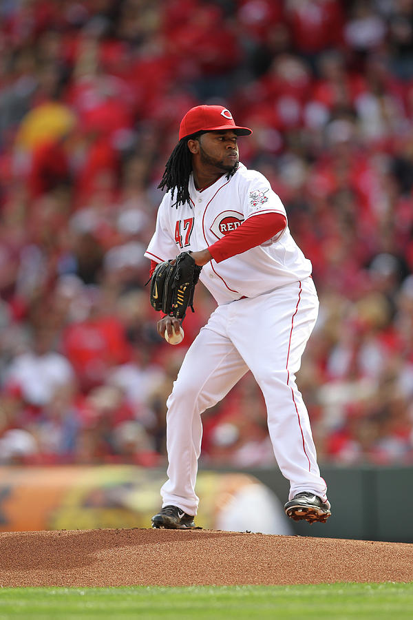 Johnny Cueto Photograph by John Grieshop Johnny Cueto Photograph by John Grieshop