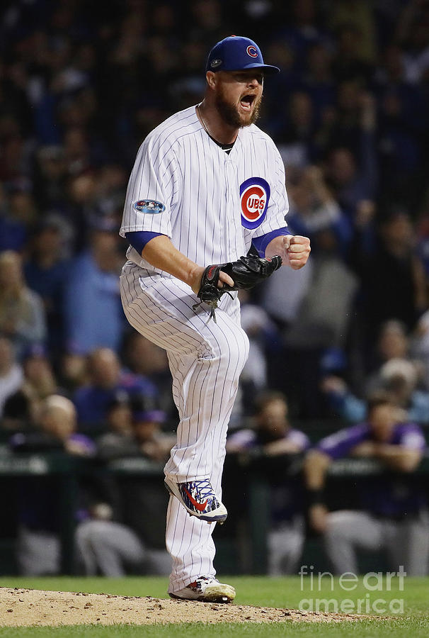 Jon Lester and Matt Holliday Photograph by Jonathan Daniel Jon Lester and Matt Holliday Photograph by Jonathan Daniel