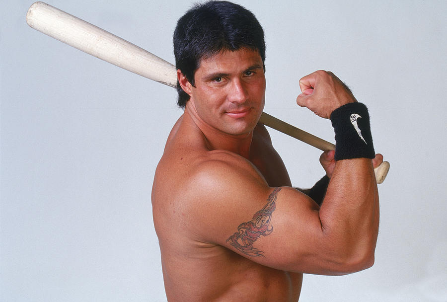 Jose Canseco #3 Photograph by Michael Zagaris