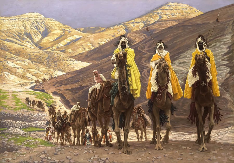Impressionism Painting - Journey of the Magi #3 by James Tissot