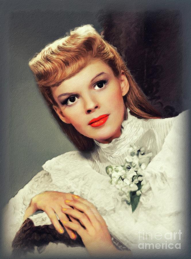 Judy Garland, Hollywood Icon #3 Painting by Esoterica Art Agency