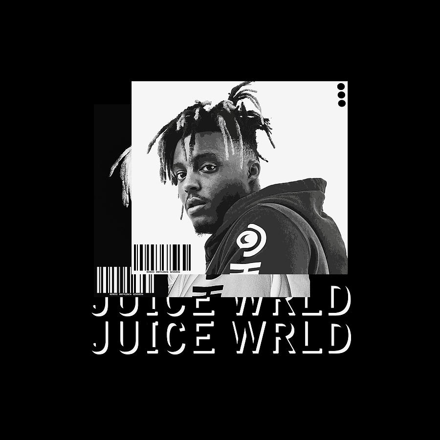 Juice Digital Art - Juice Wrld #3 by Justice Grey