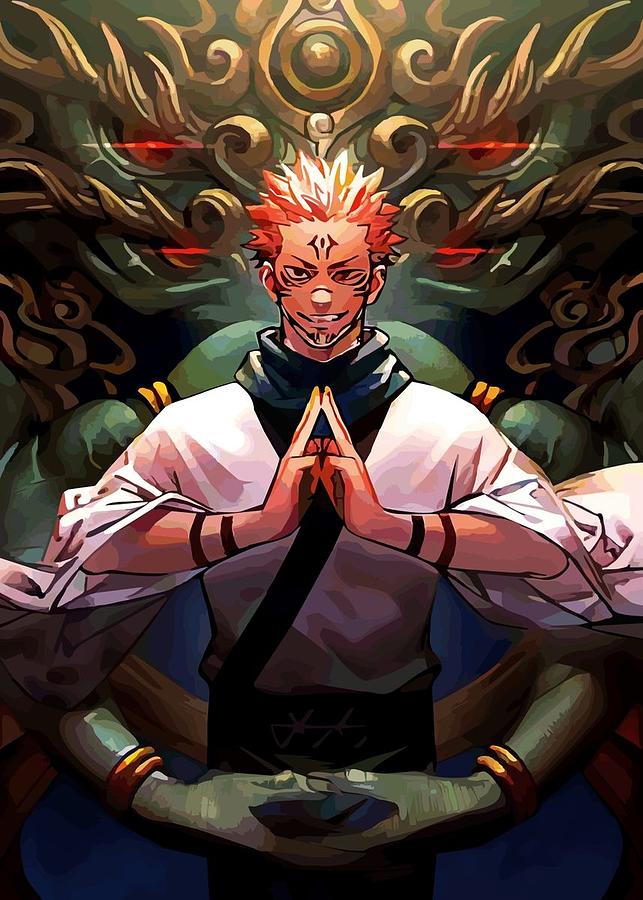 Jujutsu Kaisen Digital Art by Kelly Molina