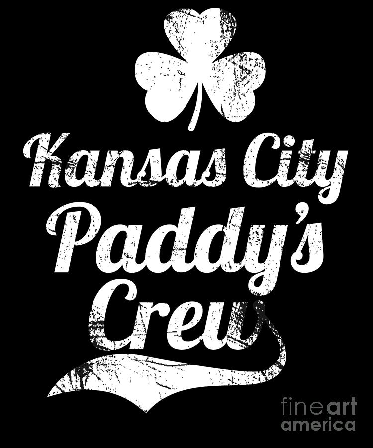 Kansas City Irish Shirt Kansas City St Patricks Day Parade Digital Art
