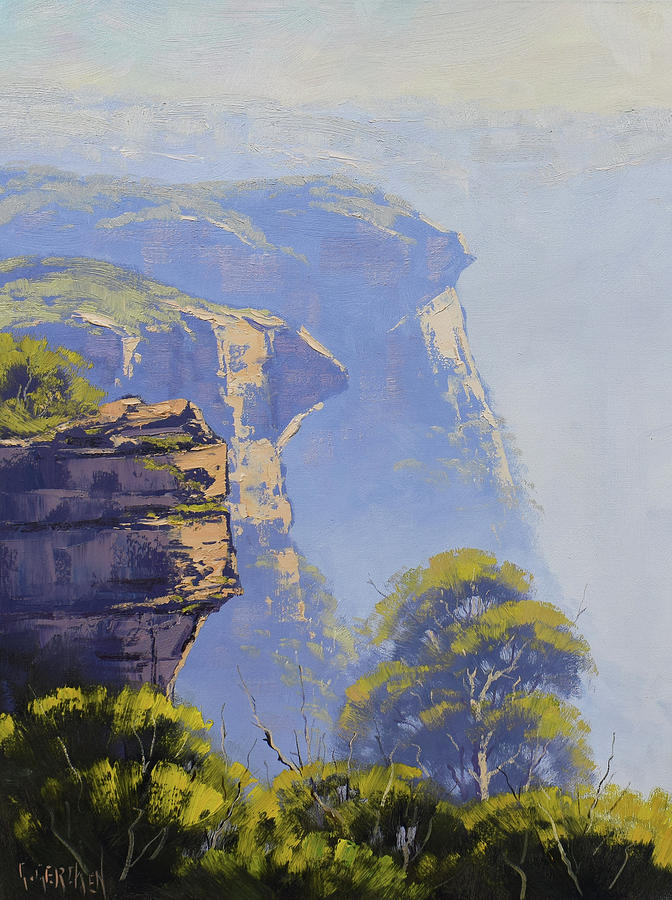 Katoomba Cliffs Painting