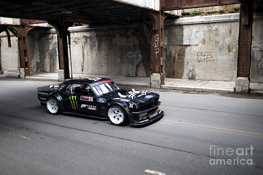 Ken Block 1965 ASD Motorsports Ford Mustang Hoonicorn RTR V2 Climbkhana ...