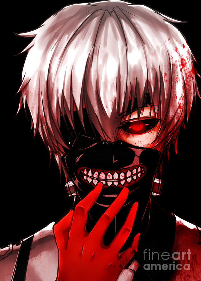 Ken Kaneki Digital Art By Artwinter