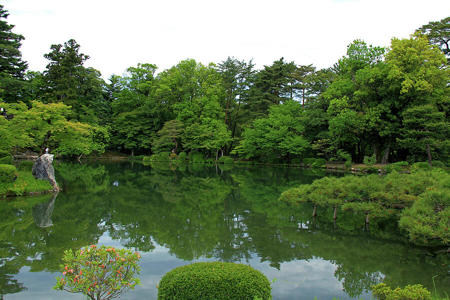 Kenrokuen Garden - Kanazawa, Japan #3 Photograph by Richard Krebs
