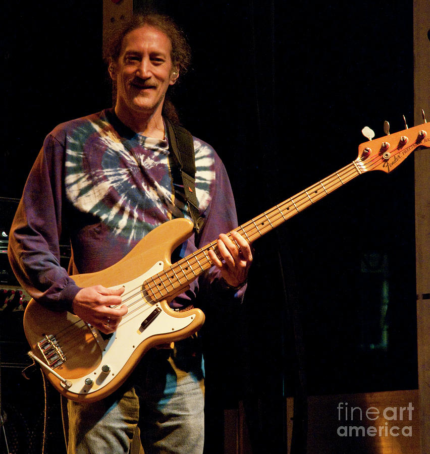 Kevin Rosen with Dark Star Orchestra at Mighty High Festival #3 Photograph by David Oppenheimer