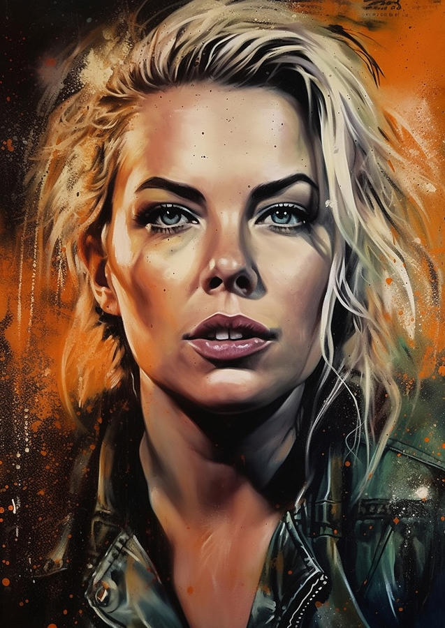 Kim Wilde Digital Art By Dieu Vuong Kha - Fine Art America