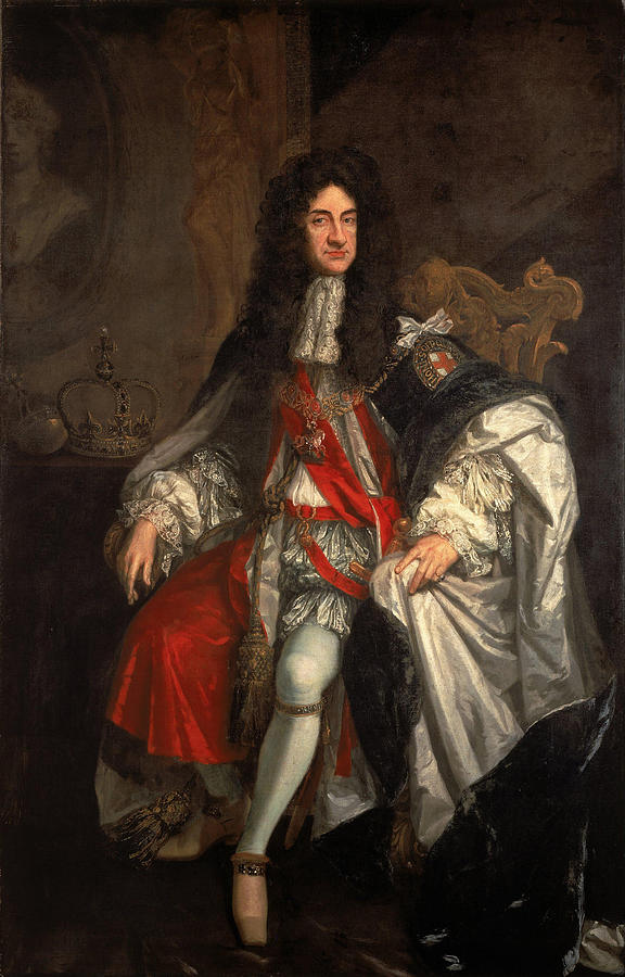 King Charles II Painting by Godfrey Kneller - Fine Art America