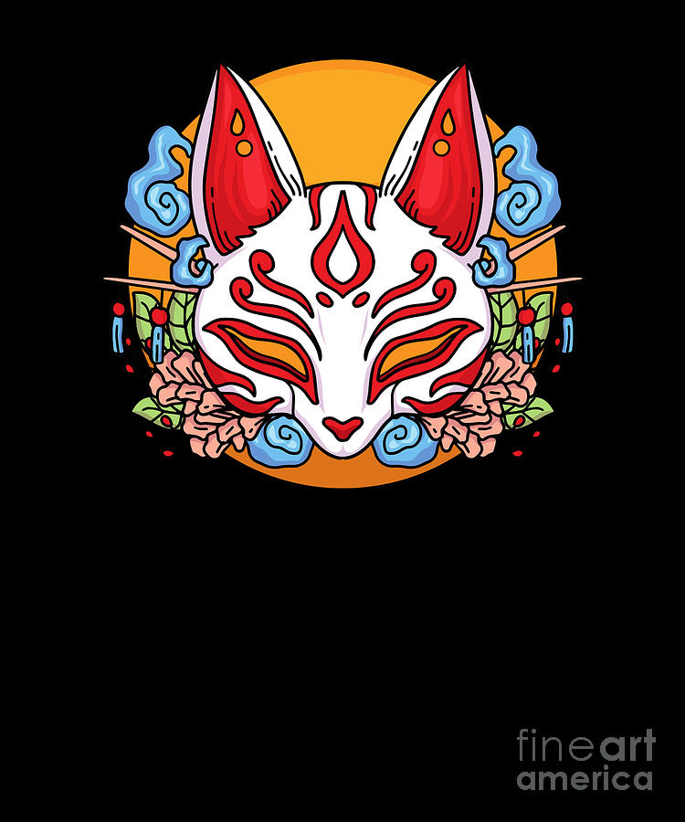 Kitsune Art 100 X 100