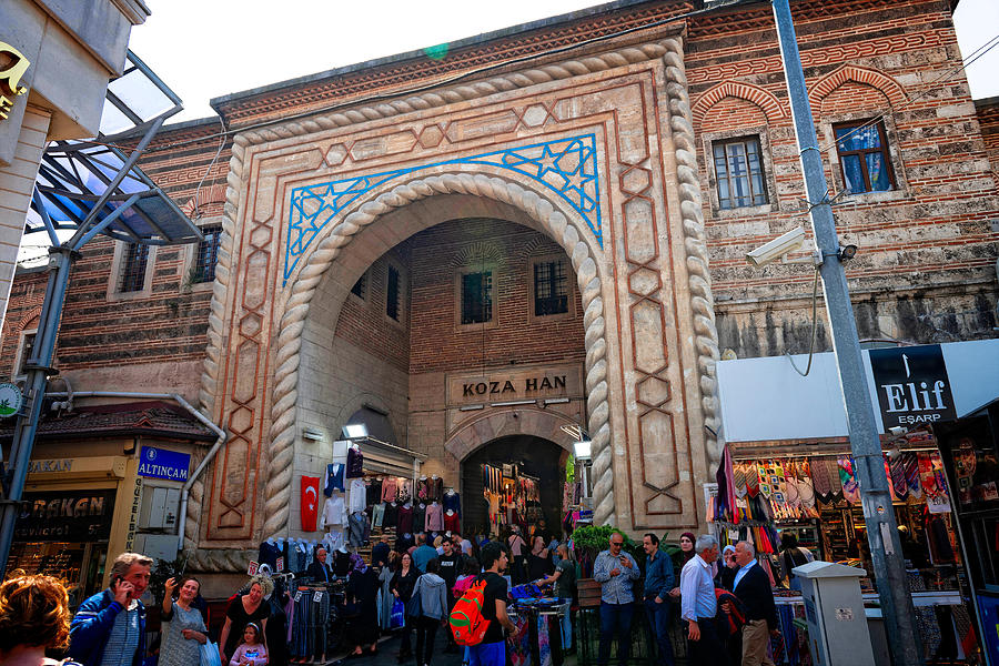 Koza Han (Silk Market), Bursa, Turkey #3 Photograph by Emad Aljumah