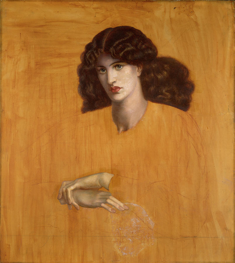 Dante Gabriel Rossetti Painting - La Donna Della Finestra  #3 by Dante Gabriel Rossetti