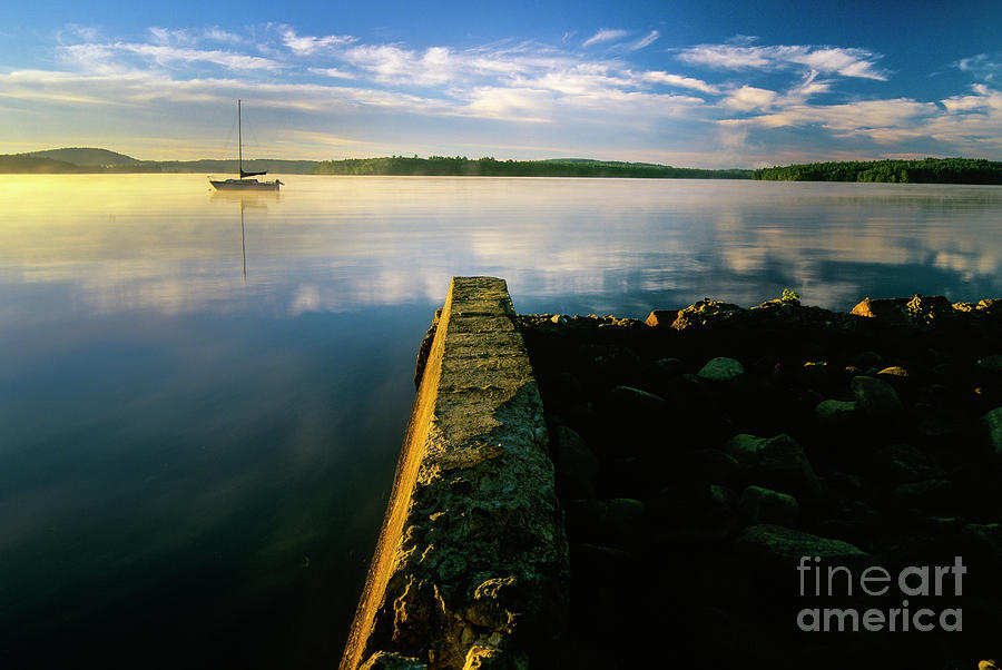 Lake Massabesic - Auburn New Hampshire USA Photograph by Erin Paul Donovan