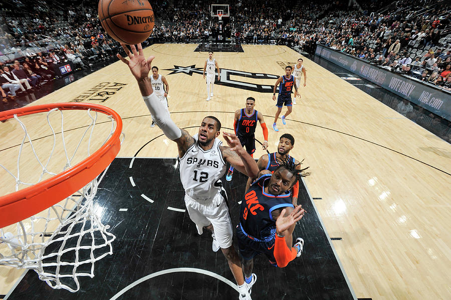 Lamarcus Aldridge Photograph by Mark Sobhani Lamarcus Aldridge Photograph by Mark Sobhani