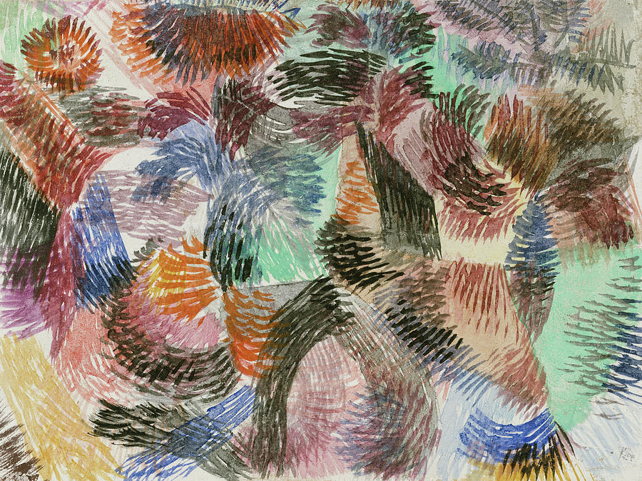 Paul Klee Painting - Libido of the Forest #3 by Paul Klee