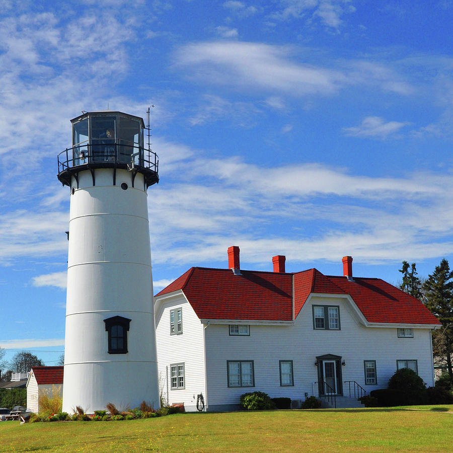 Lighthouse-Chatham Station-1877-Cape Cod Mass Photograph by William ...