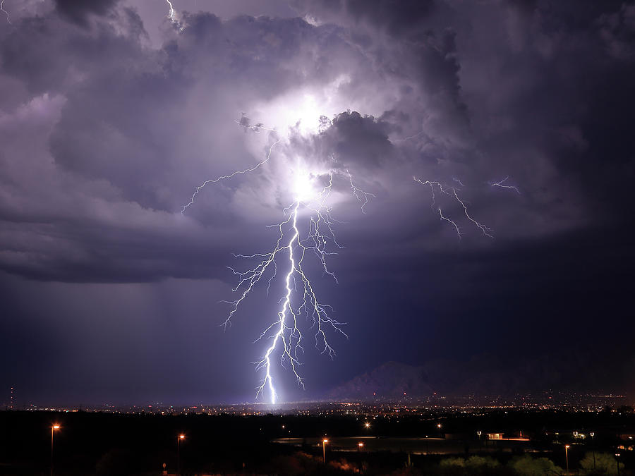 Lightning  #3 Photograph by Glen Loftis