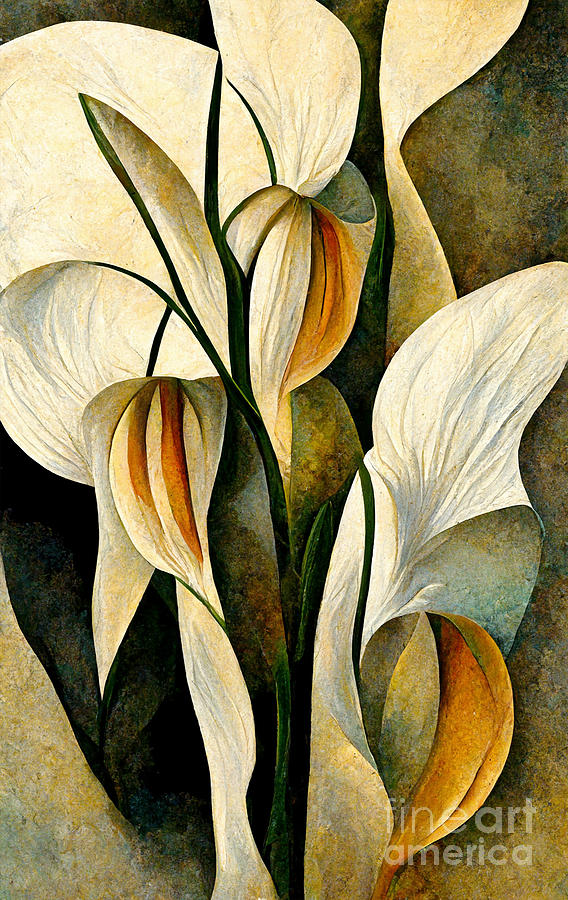 Lilies Digital Art