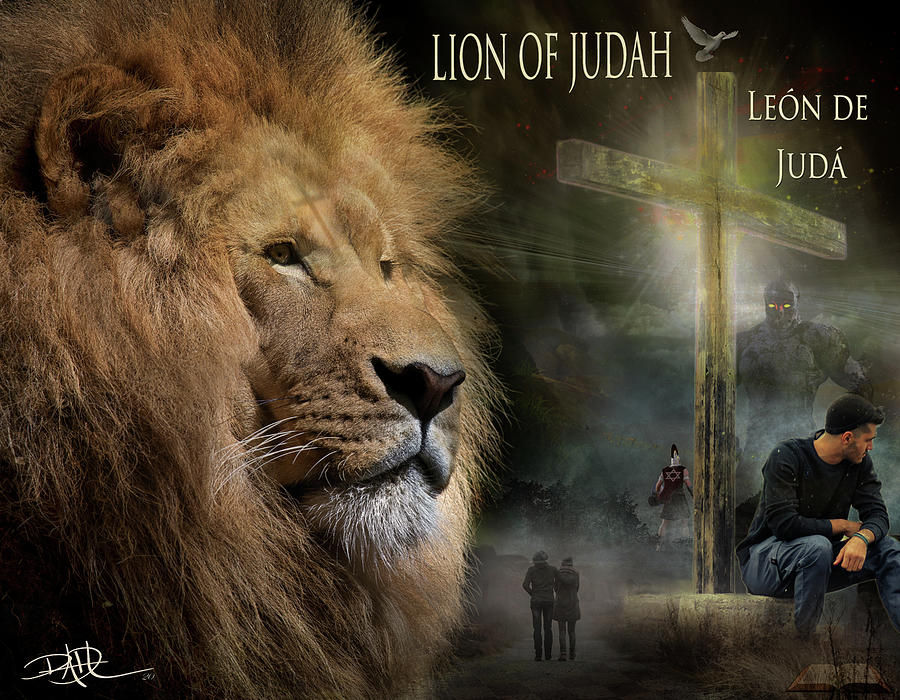 Lion Of Judah #3 Digital Art by Ricardo Dominguez