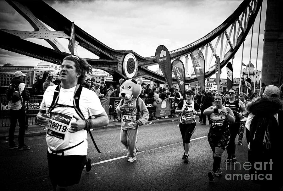 London Marathon #4 Photograph by Cyril Jayant