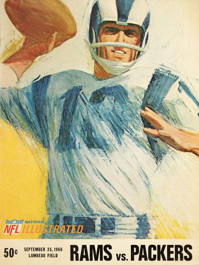 Los Angeles Rams Vintage Program by Joe Hamilton