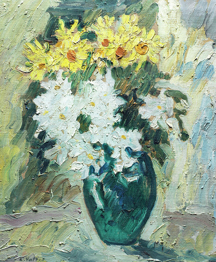 Flower Painting - Louis Valtat  #3 by MotionAge Designs