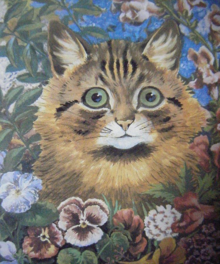 Louis Wain Painting By Artful Home Gallery Fine Art America   3 Louis Wain Artful Home Gallery 