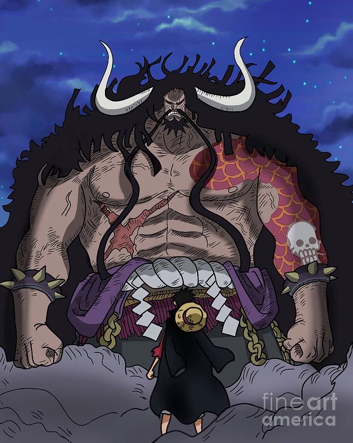 Luffy Vs Kaido Digital Art by Jack Collier | Pixels