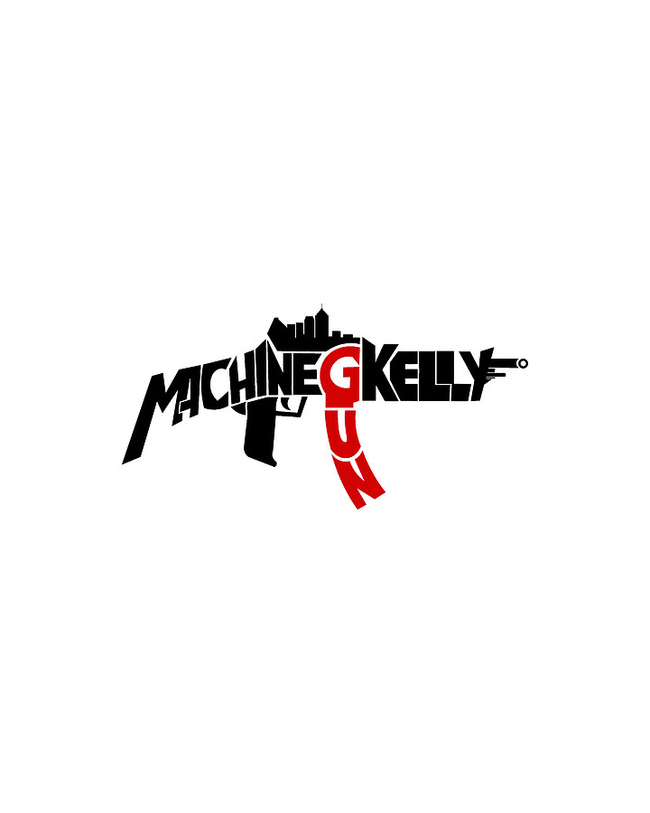 Machine Gun Kelly Digital Art by Wanda W Gonzalez Pixels
