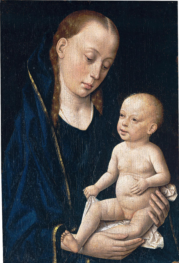 Madonna and Child Painting by Dieric Bouts - Pixels