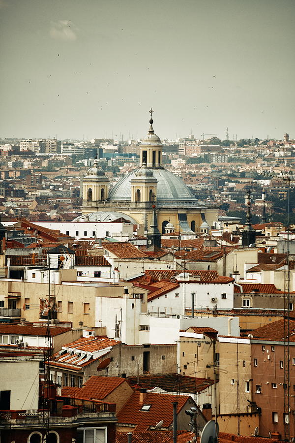 Madrid rooftop view  #3 Photograph by Songquan Deng