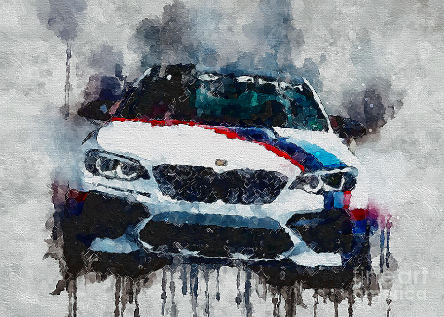 Manhart Mh2 Gtr Bmw M2 Cs Digital Art By Marietta Beatty Fine Art America