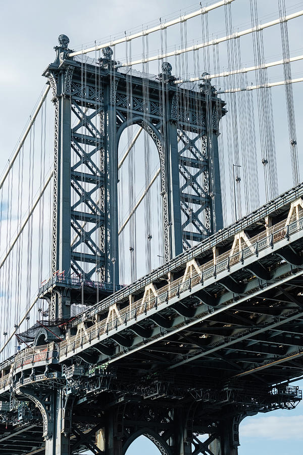Manhattan Bridge #3 Photograph by Alberto Zanoni