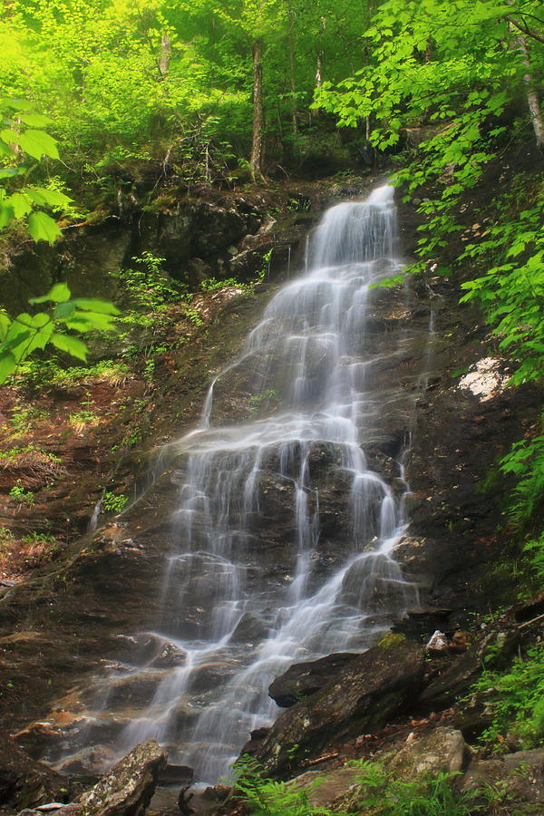 March Cataract Falls Mount Greylock Photograph by John Burk - Fine Art ...