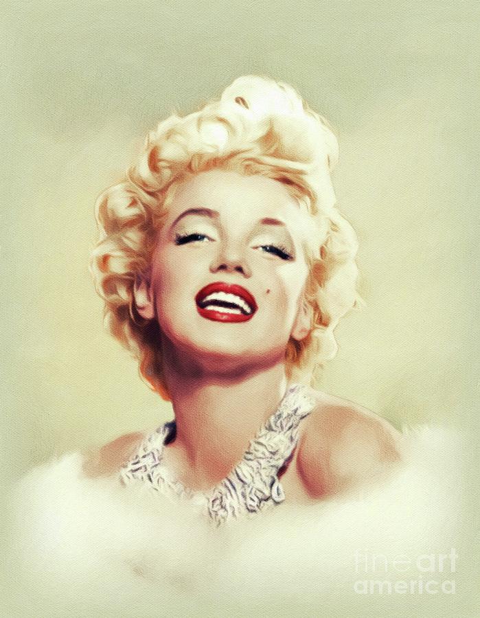 MARILYN MONROE: Digitally Reimagined Hollywood Legend by An Le