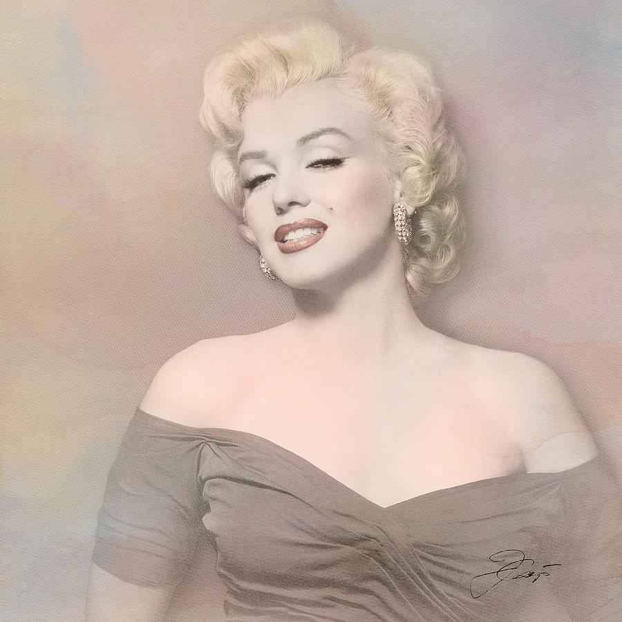 Marilyn Monroe #3 Digital Art by Jerzy Czyz