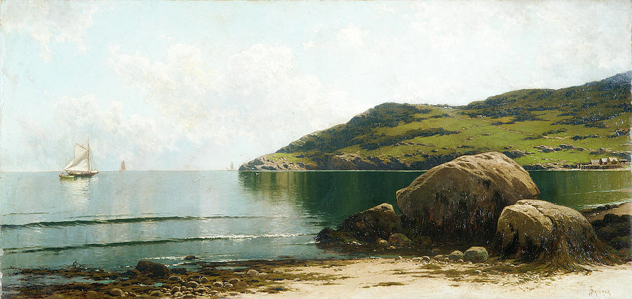 Marine Landscape  #4 Painting by Alfred Thompson Bricher
