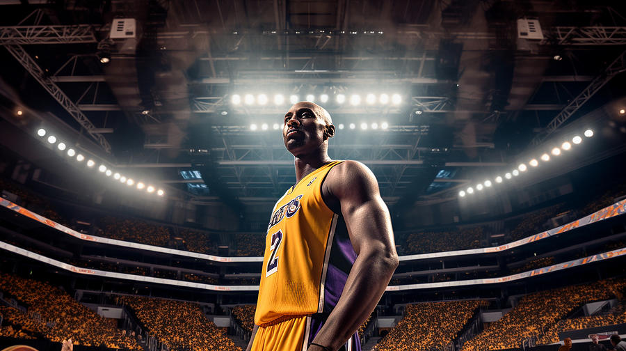 Maximalist famous sports athletes Kobe Bryant by Asar Studios Tote Bag by  Celestial Images - Pixels