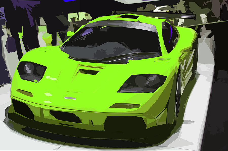 McLaren F1 LM #3 Digital Art by Thespeedart McLaren F1 LM #3 Digital Art by Thespeedart