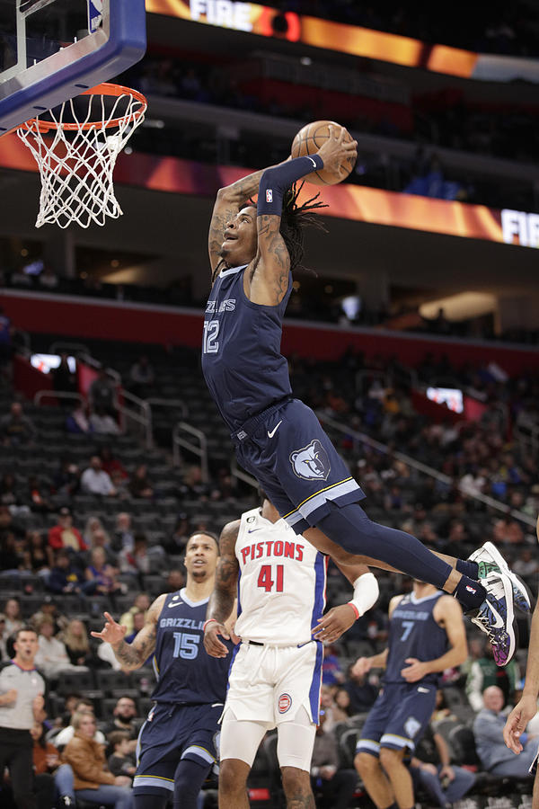 Memphis Grizzlies v Detroit Pistons #3 Photograph by Brian Sevald