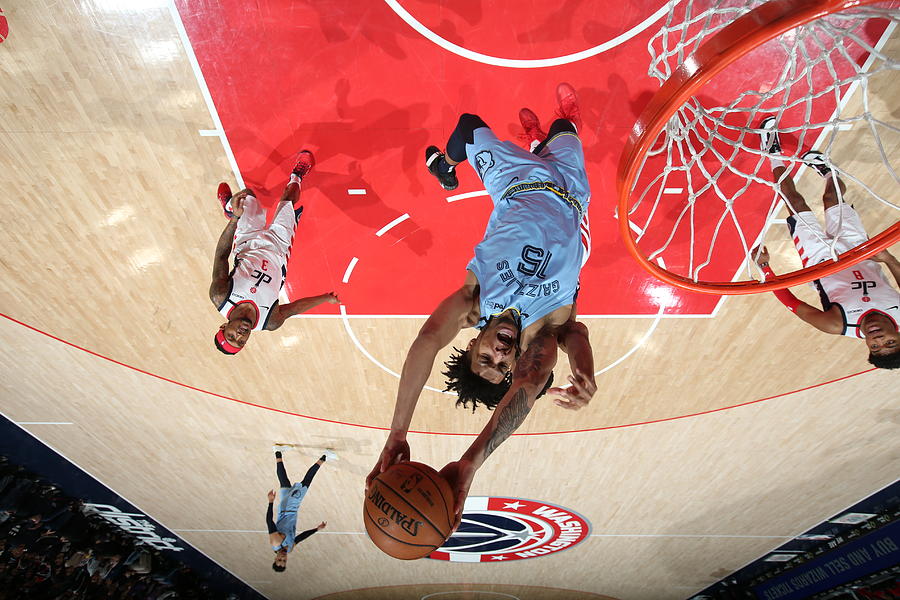 Memphis Grizzlies v Washington Wizards #3 Photograph by Stephen Gosling