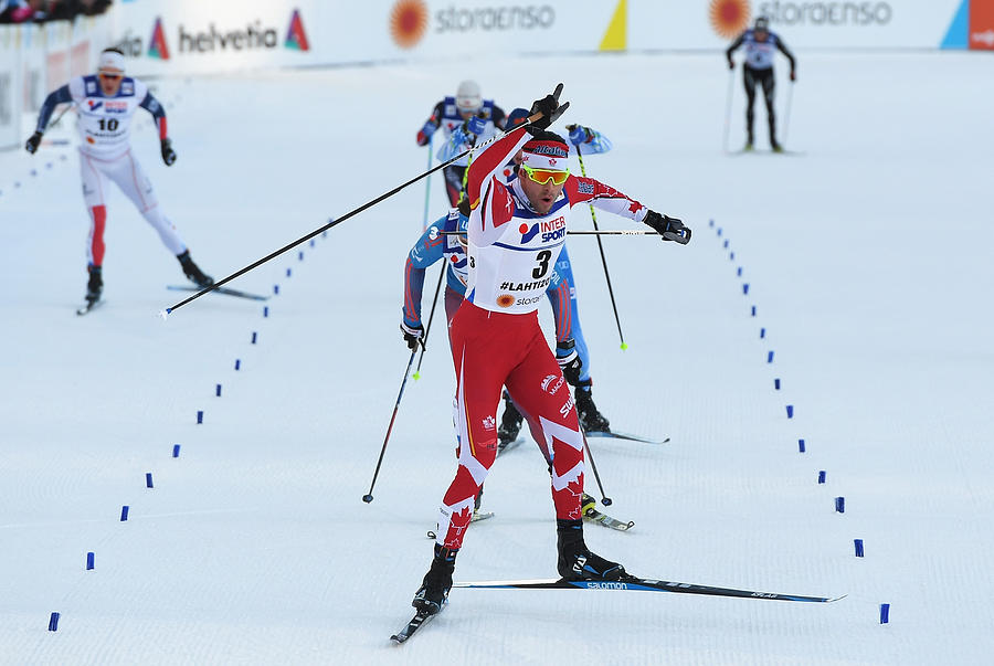 Mens Cross Country Mass Start - FIS Nordic World Ski Championships #3 Photograph by Matthias Hangst