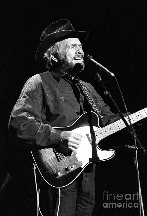 Merle Haggard Photograph by Concert Photos | Fine Art America